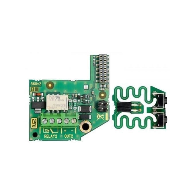 2N 9151010 Switch Ausiliario Tamper Rele' Aggiuntivo per Citofoni IP Force IP Safety Helios IP colore Nero Verde