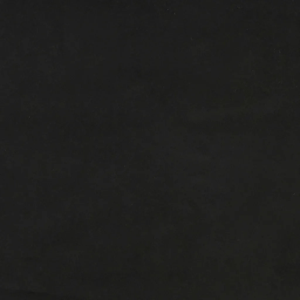 Testiera | Testata Nera 90x5x118/128 cm Velluto
