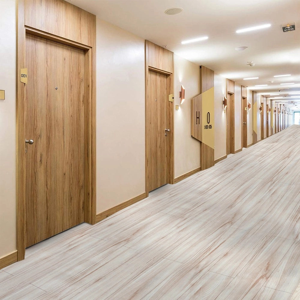 Pavimento PVC 140x350 Cm Rivestimento Rotolo Vinile 30 Misure Design Legno Parquet Venato Dis A