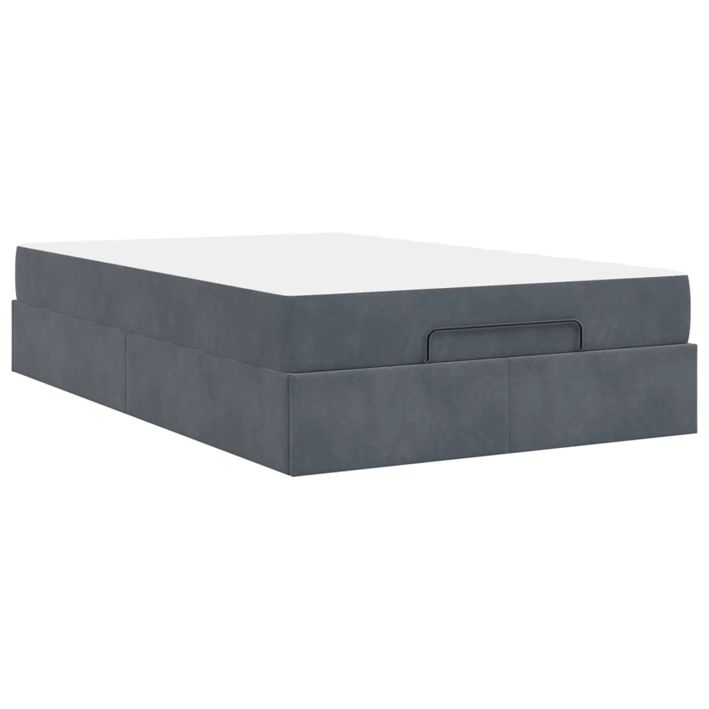 Struttura letto con materasso 2 pcs Grigio Sfumato Velluto 3399559
