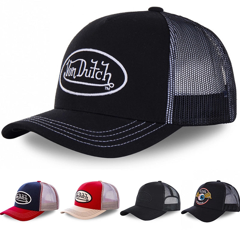 Cappellino da baseball bianco Von Dutch California