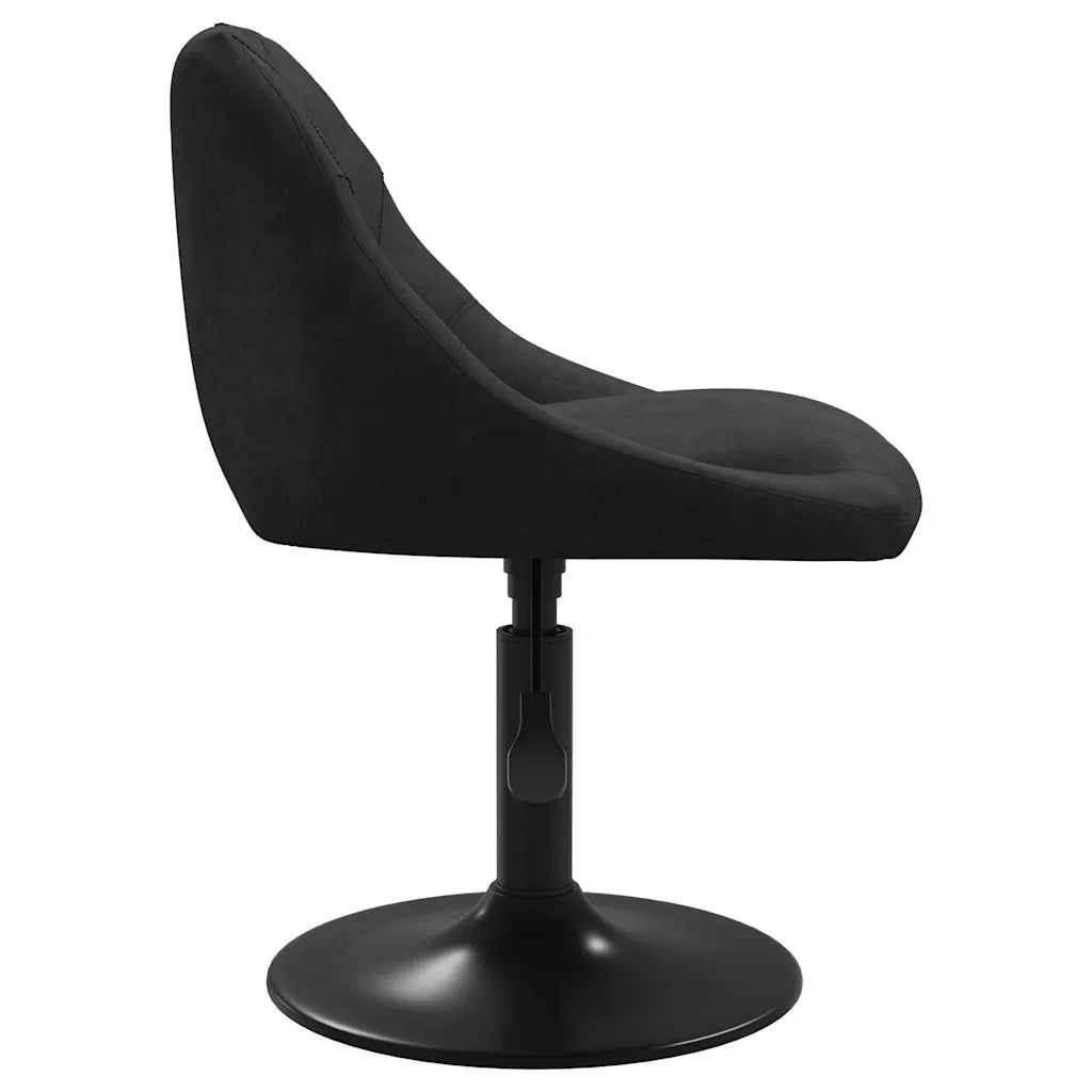 Sgabello da Bar Nero in Velluto 335313