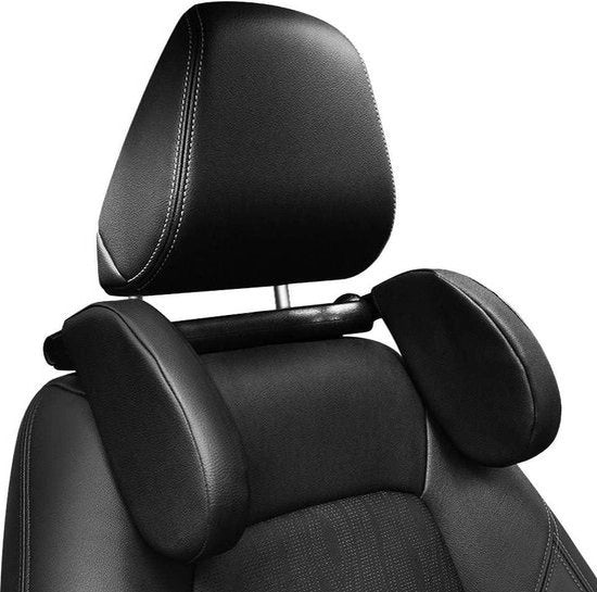 Cuscino respirabile con supporto per auto - installazione rapida per bambini e adulti (nero)