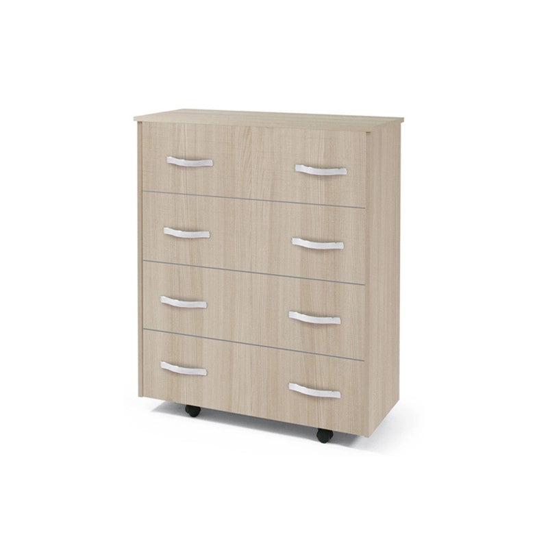 Mobile giroletto Olmo in legno nobilitato con rete a doghe 85x36xH.100 cm