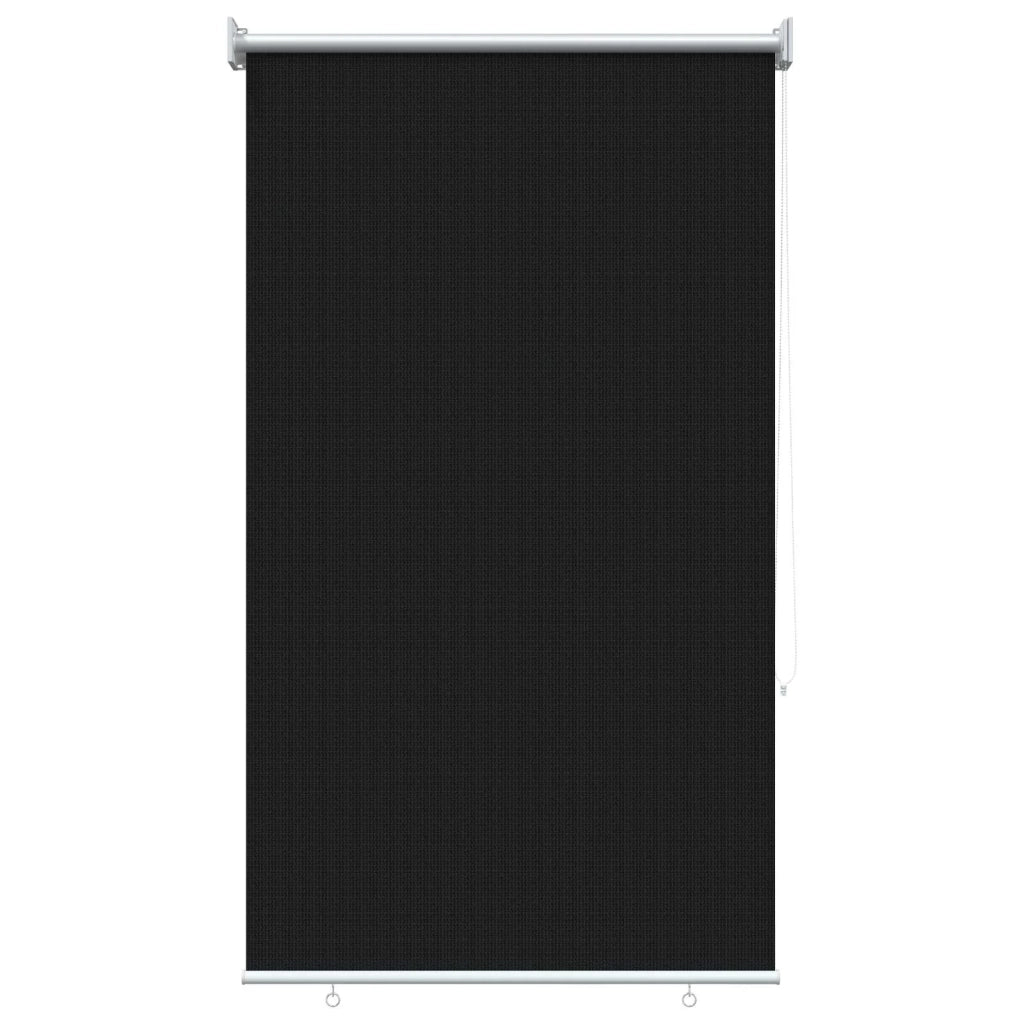 Tenda a Rullo Esterno Blocco UV 90% Nero 80 x 140 cm HDPE 42036065