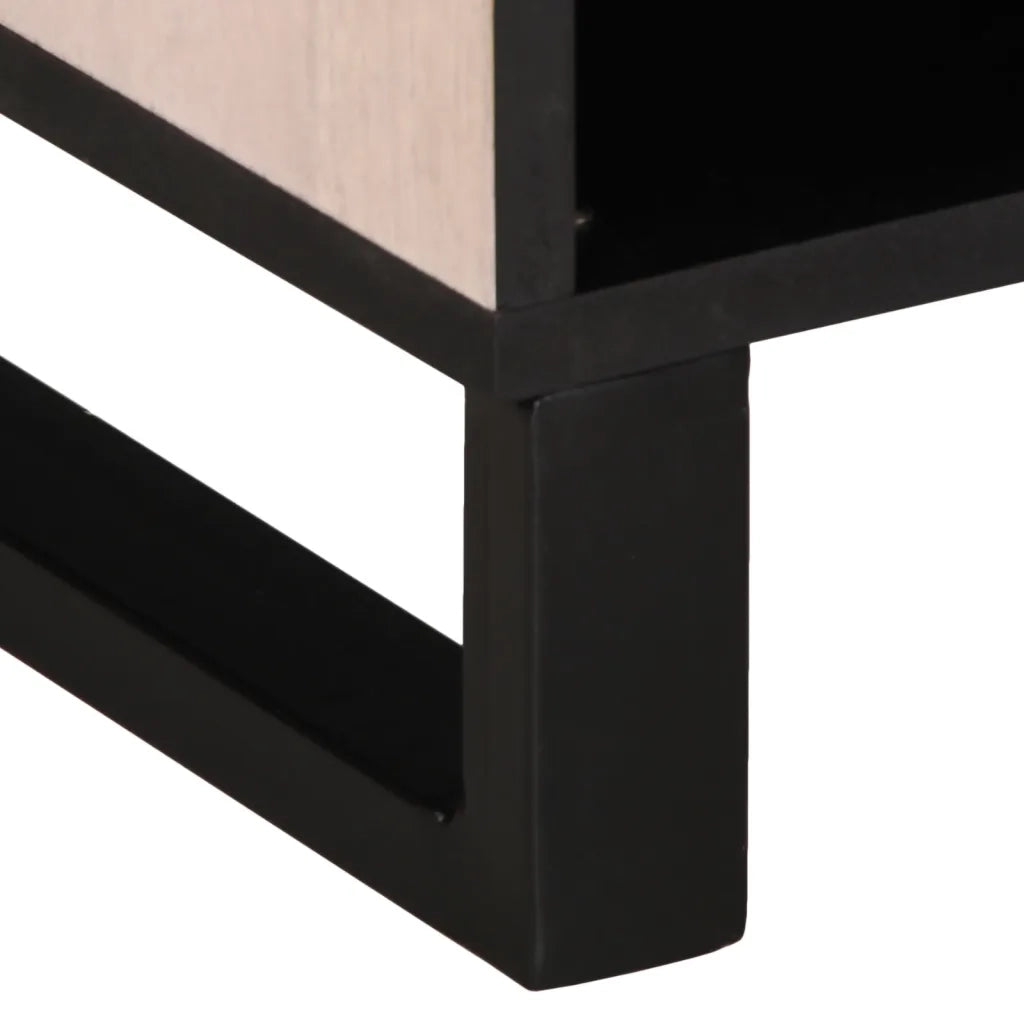 Mobile TV | Armadietto TV | Mobile Porta TV 80x34x46 cm in Legno Massello di Mango