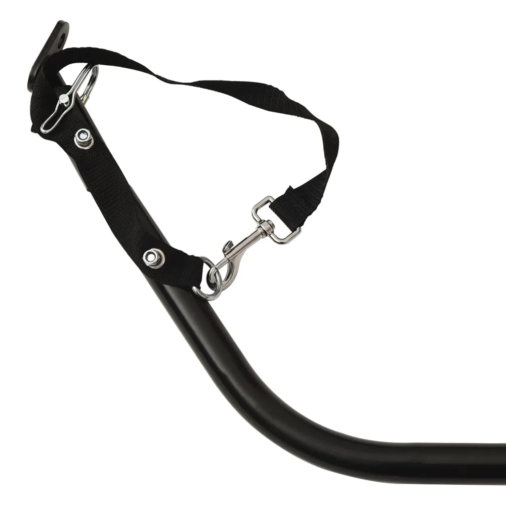 Rimorchio da Bici Nero Oxford e Ferro 94171