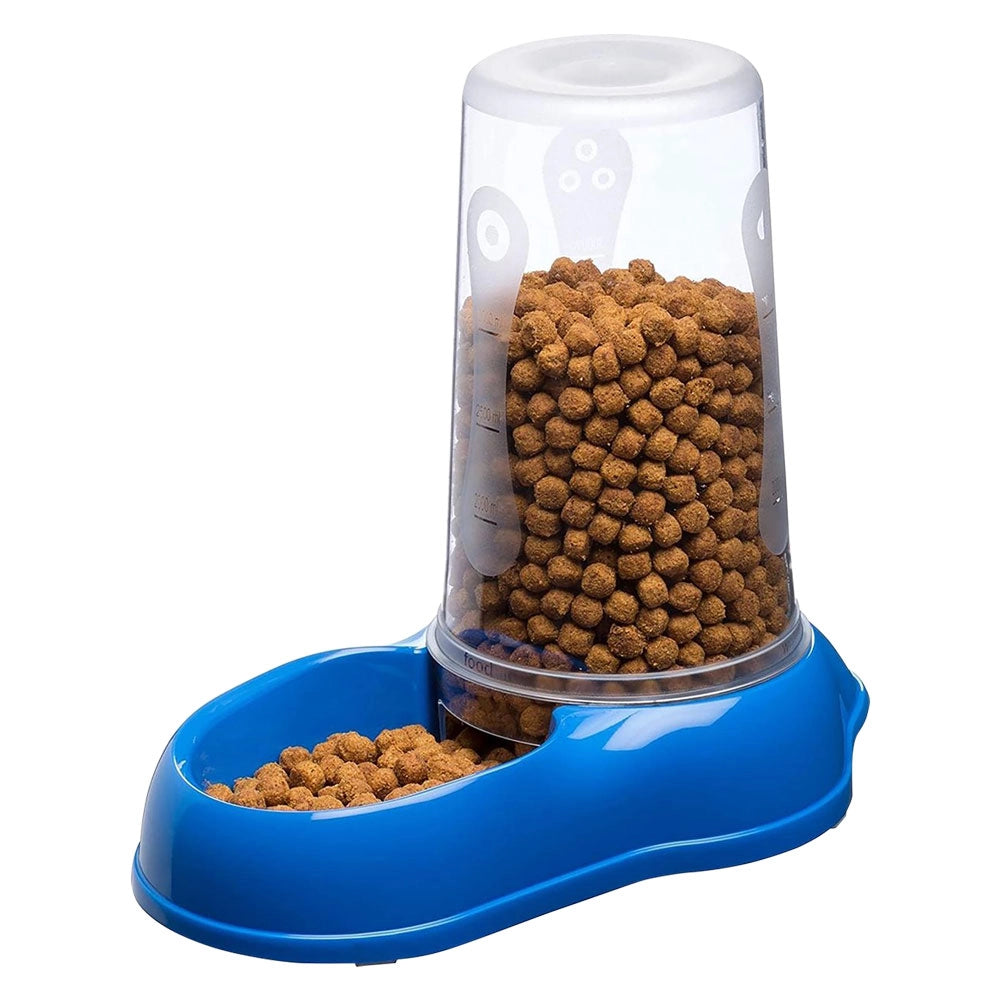 CIOTOLA FUNZIONE ACQUA/CIBO CON RISERVA 'AZIMUT' cm 16,5 x 25 x h 24,5 - lt 1,5- 6 pezzi  - FERPLAST