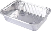 20 scatole in alluminio con coperchio - piatti da servizio per party - 22x15.8x5.4cm - 1000ml