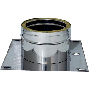C PIASTRA DI BASE INOX DOP PARETE D 13/18 CM