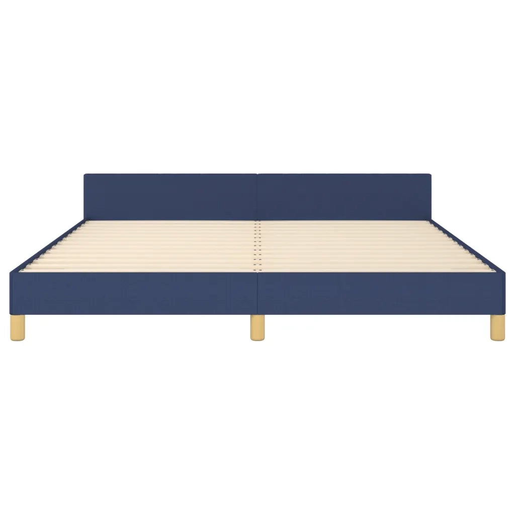 Giroletto senza Materasso Blu 160x200 cm in Tessuto 3125071