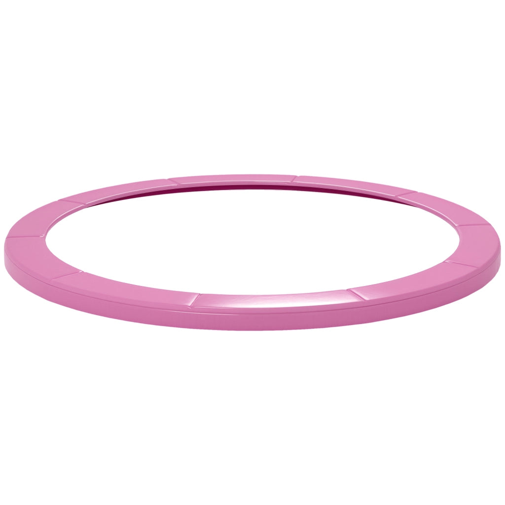 Coprimolle per Trampolino Elastico Ø305 cm Telo di Protezione Bordo Imbottito Resistente e Impermeabile Rosa per Giardino