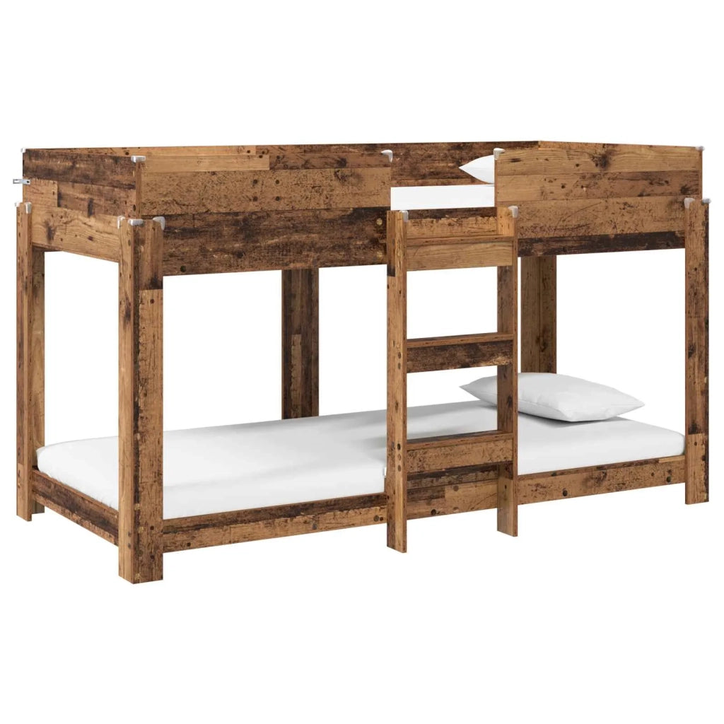 Letto a Castello per Bambini Legno vecchio 90 x 200 cm