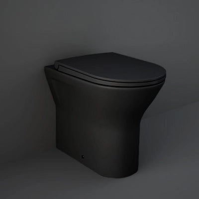 Copriwater slim softclose nero opaco originale serie Feeling