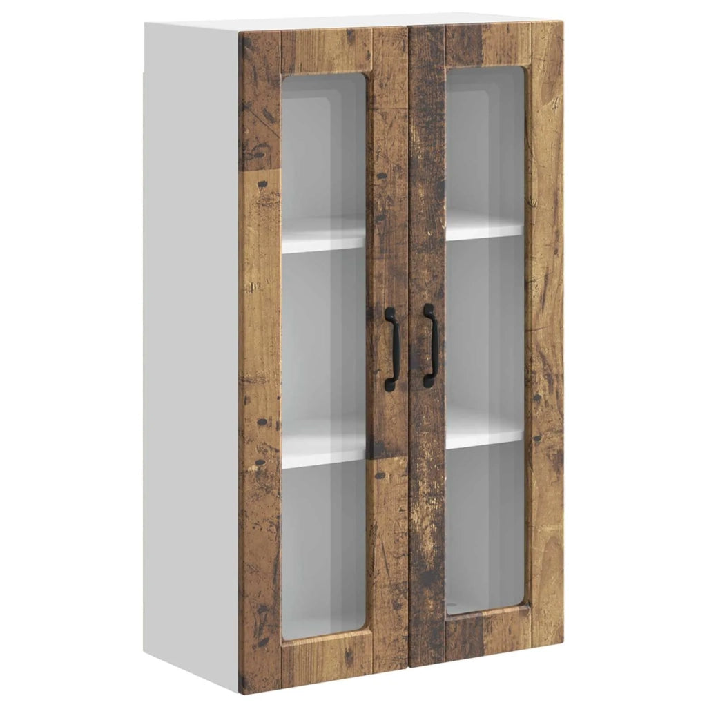 Mobile da cucina con lo scaffale-Armadio da cucina Legno vecchio 60 x 31 x 100 cm 725403