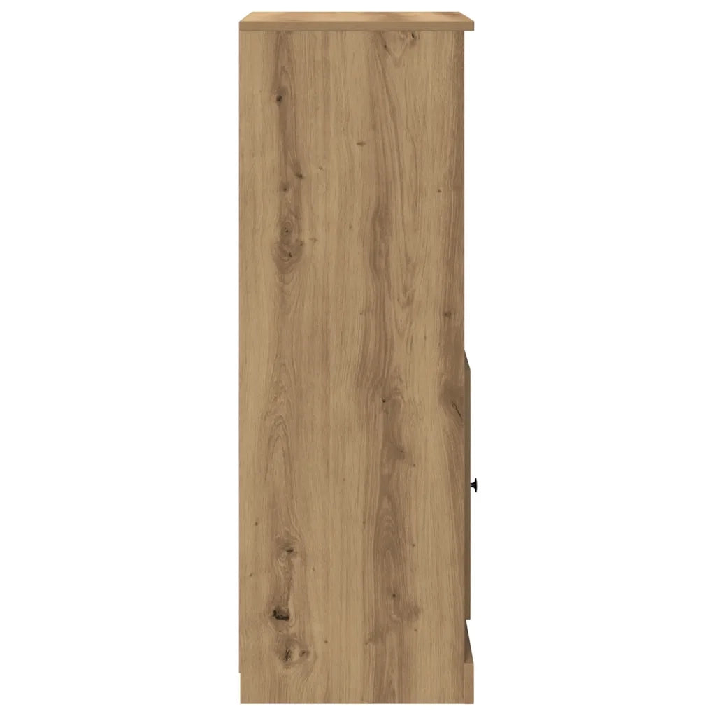 Credenza-Buffet-Armadio da cucina Rovere Artigianale 36x35,5x103,5 cm Legno Multistrato 971729