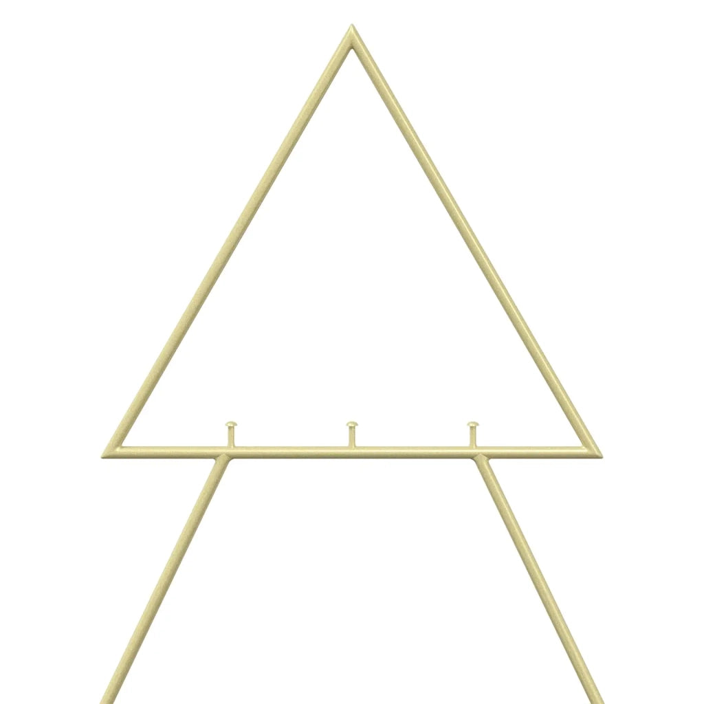 Albero di Natale in metallo con supporto KUOPIO 60 cm Acciaio 42053816