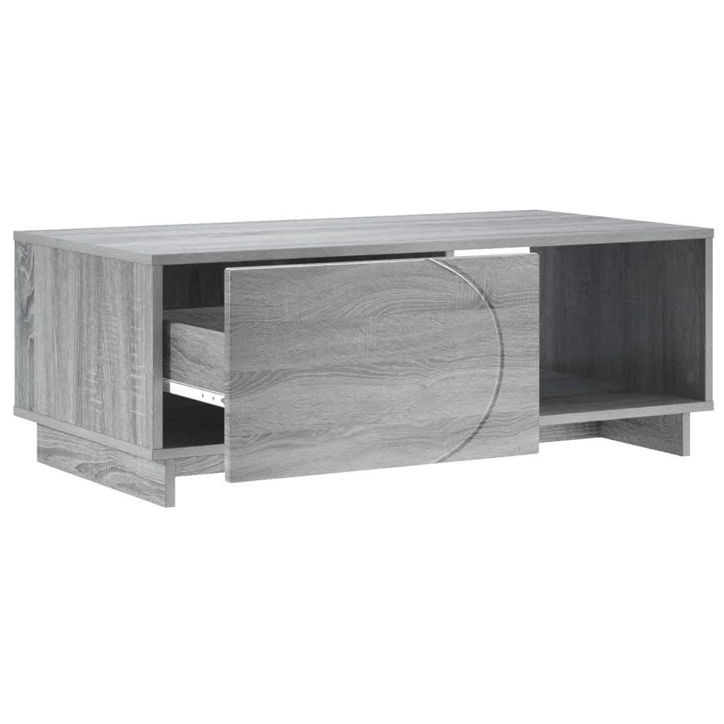 Tavolino da salotto Sonoma grigio 95 x 50,5 x 35 cm 8011447