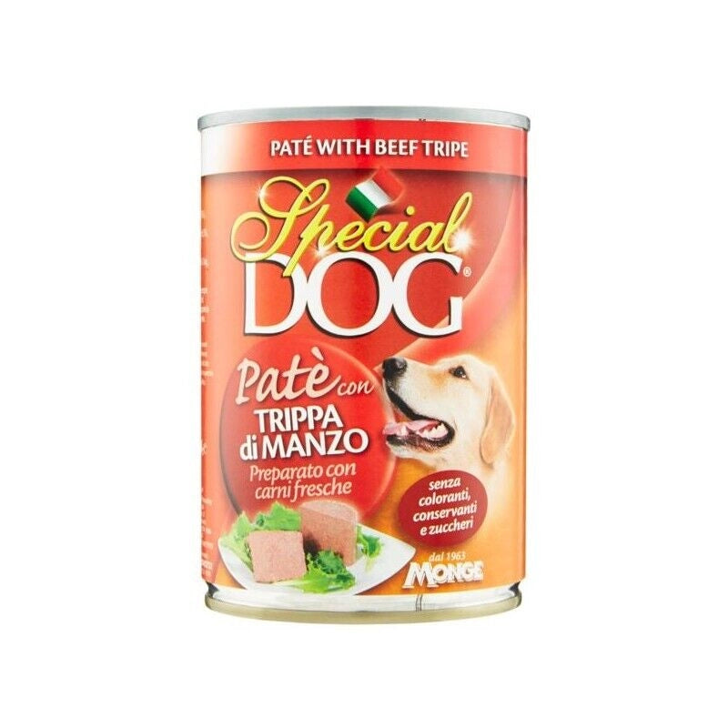 SPECIAL DOG PATÈ 400 GR TRIPPA E MANZO