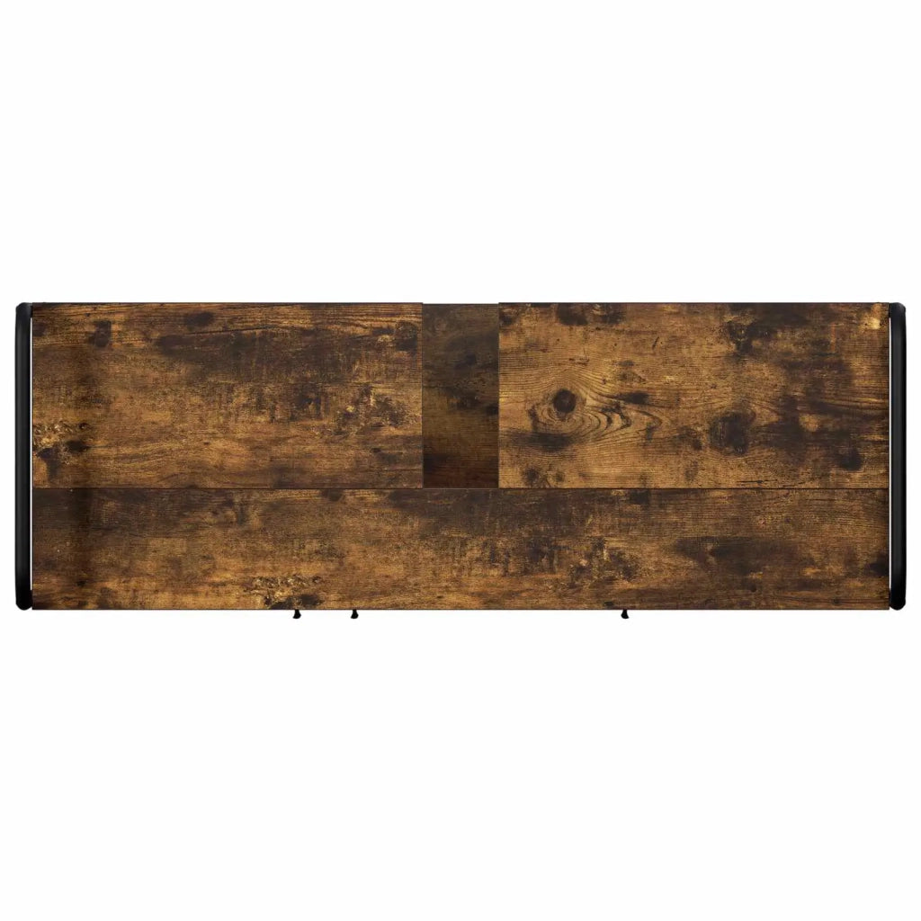Set di Armadi da Bagno 4 pz Rovere Fumo 40 x 36 x 181 cm 3444623