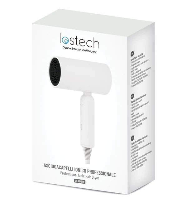 Asciugacapelli Pieghevole Lostech Premium Ls HD01W 2000 w
