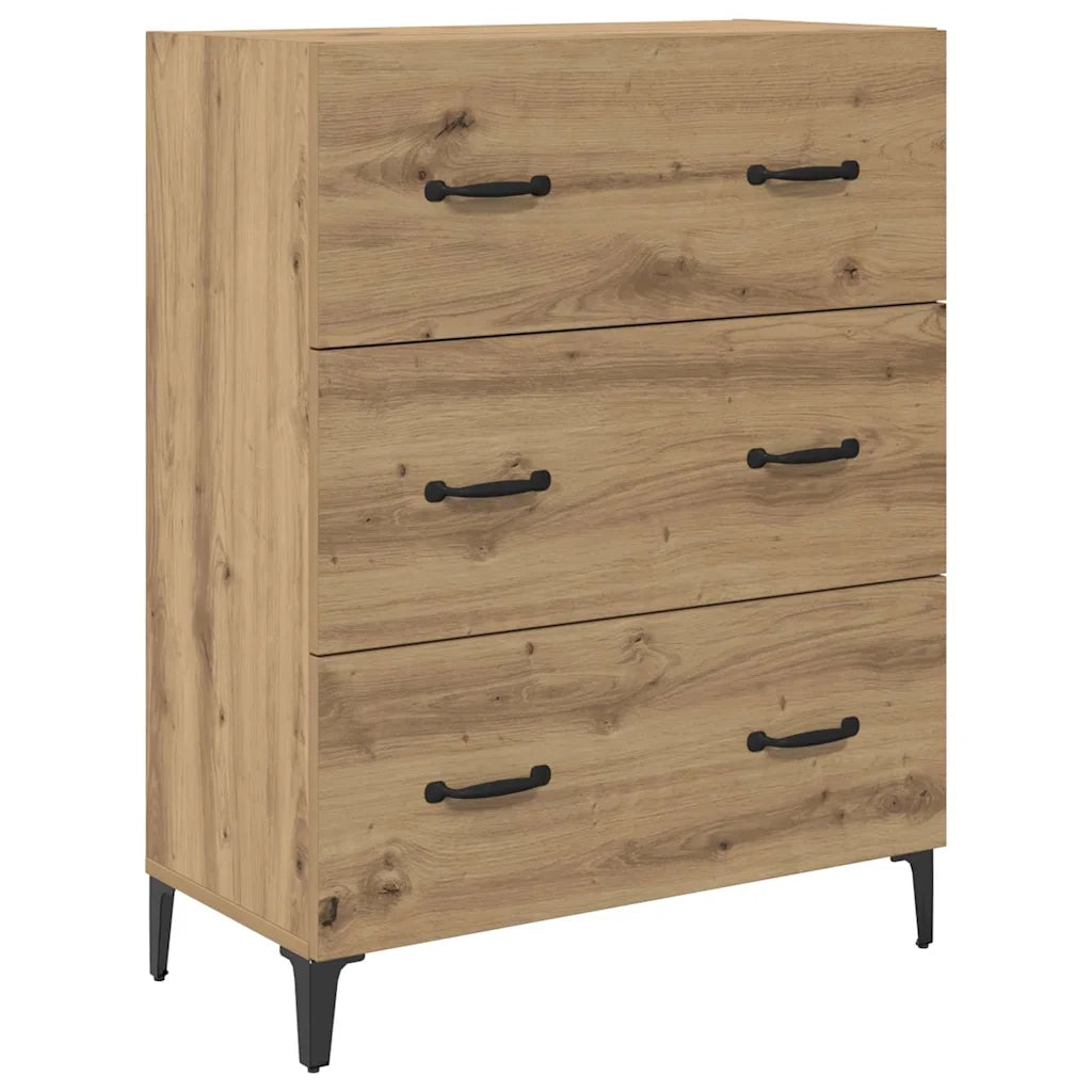 Credenza con cassetto Rovere artigianale 69,5 x 34 x 180 cm 3416018