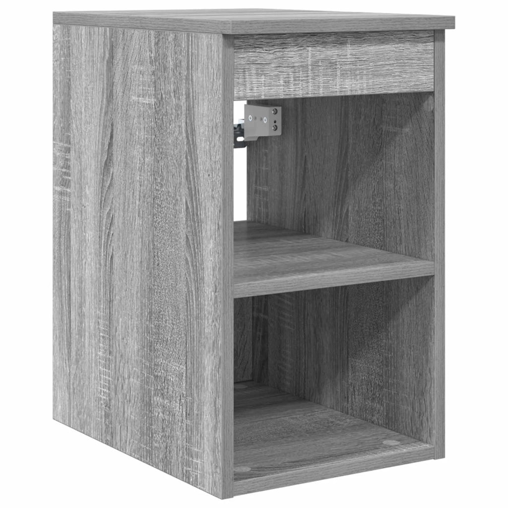 Set di mobili per il bagno 5 pcs Sonoma grigio 3406772