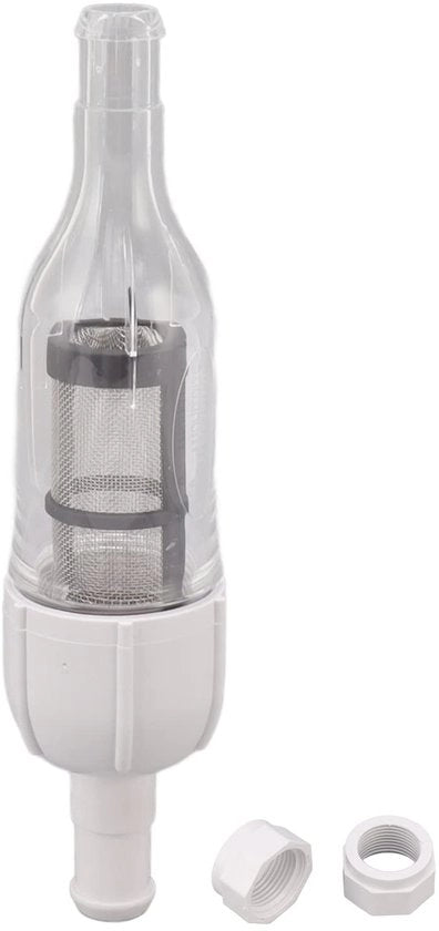 Filtro In-Line Montaggio per Piscina con D15 Pulitore Slang Chiave di Sostituzione