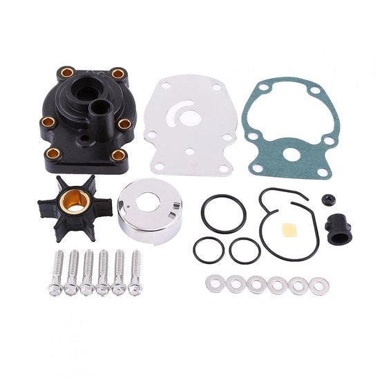 Impeller per pomp acqua - Kit di manutenzione per motori esterni - Incluso attrezzo - Realizzato in metallo/sintetico - Sostituisce numero di riferimento OE 393630 - Pomp acqua