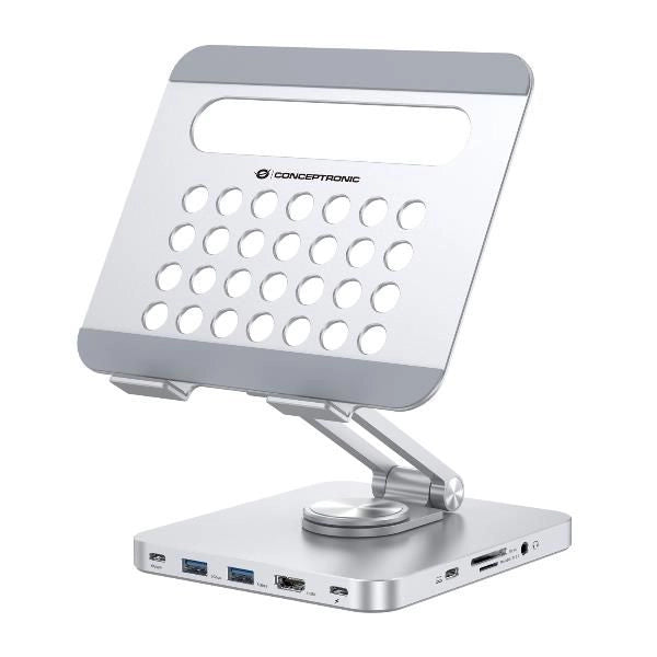 Conceptronic donn26g carrello e supporto multimediale argento tablet