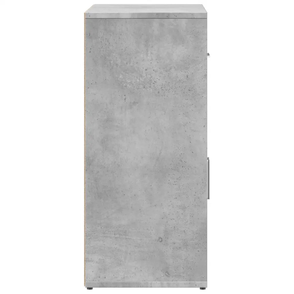 Credenza-Buffet-Armadio da cucina Grigio Cemento 60x31x70 cm in Legno Multistrato 940951