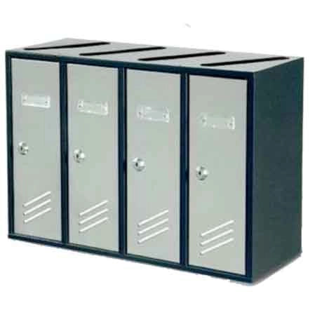 CASELLARIO POSTALE 4 unitÃE - mm 490x190x340h