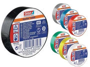 NASTRO ISOLANTE SPESSORE MM.0,15- - mm.15x10mt. colore verde - 10 pezzi TESA