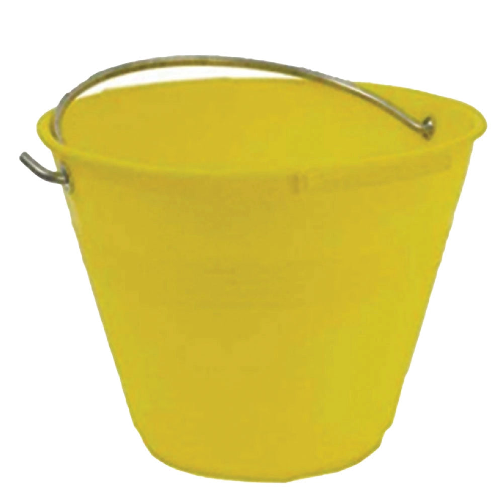 Secchio per Muratore Extra Giallo 10 Pezzi