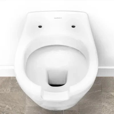WC sospeso per disabili con apertura frontale e profondità 55 cm