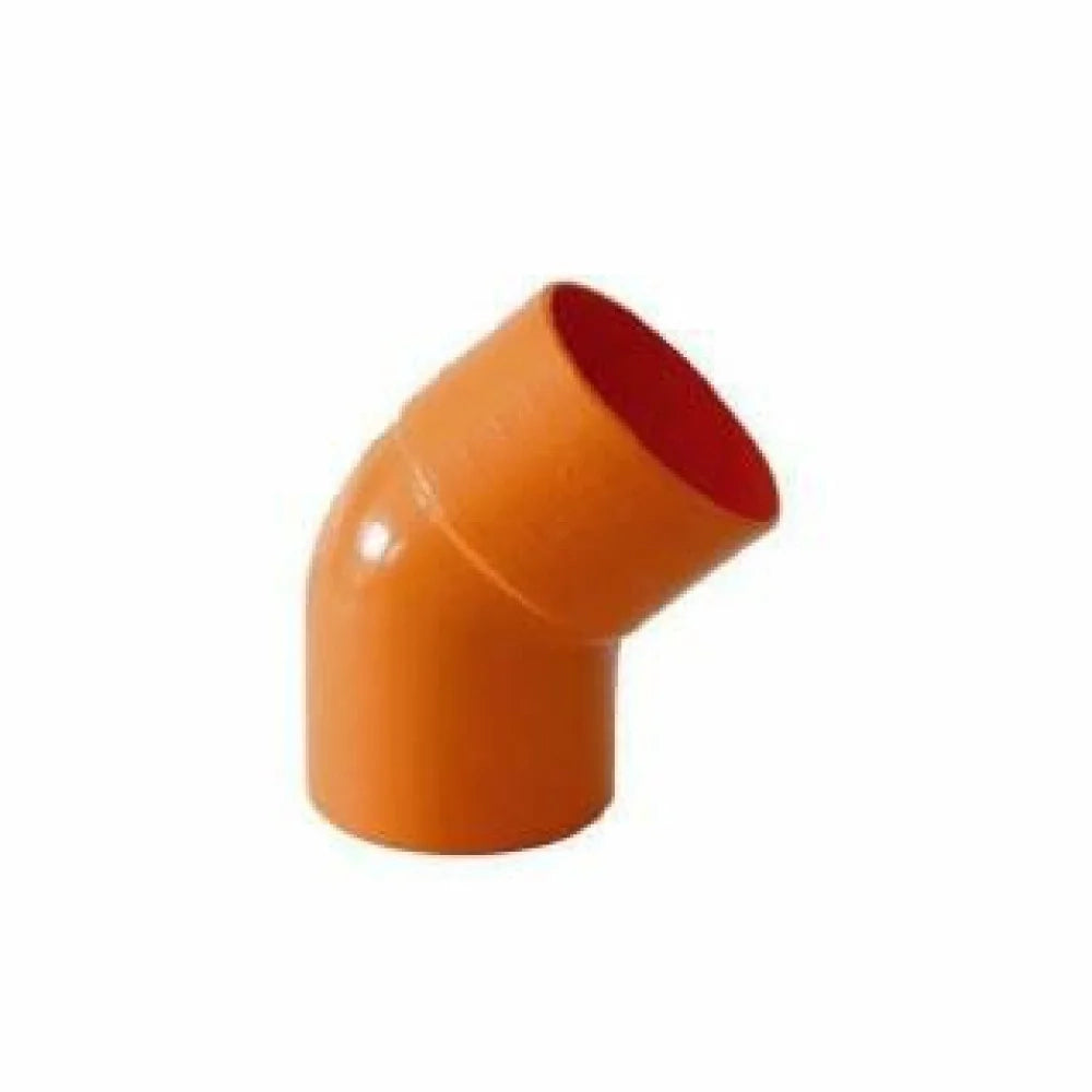 Curva pvc edilizia 45 d.080