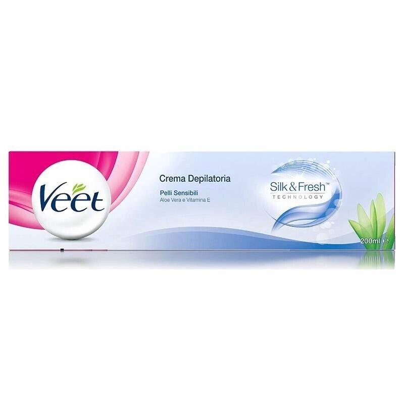 VEET CREMA DEPILATORIA PER IL CORPO 200ML PELLI SENSIBILI