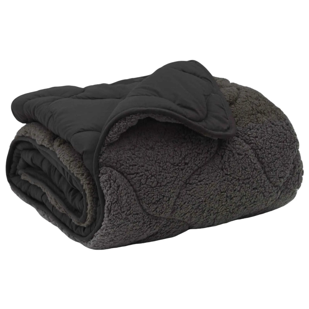 Piumino Letto Estivo 200 x 240 cm Estate Antracite Traspirante 42026161