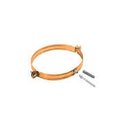 Collare in rame da 120mm per fissaggio e bloccaggio a muro