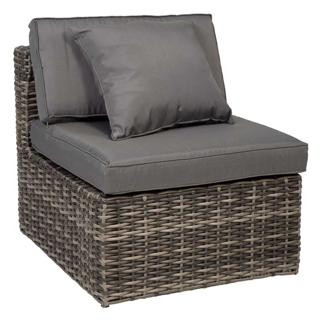 Set tavolo grigio, divano, 2 poltrone e 2 poggiapiedi