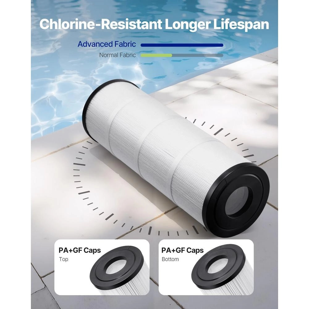 Cartuccia Filtro Piscina Compatibile Pentair CCP320 Pleatco PCC80-PAK4 Vasca Idromassaggio Spa Facile Pulire