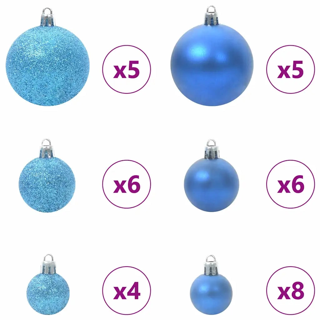 Albero di Natale artificiale con 150 LED Verde 120 cm 3395803