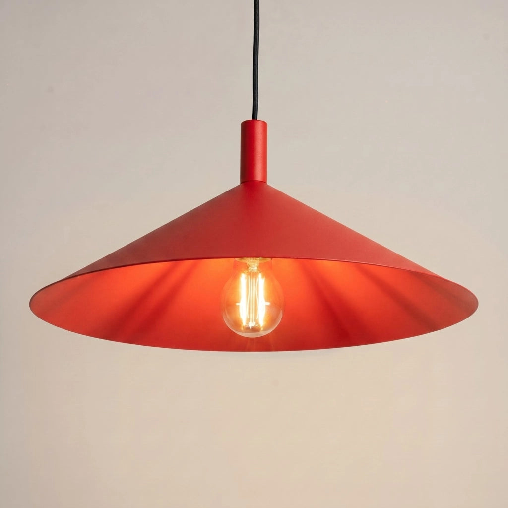 Lampada a sospensione NOX 40 rosso