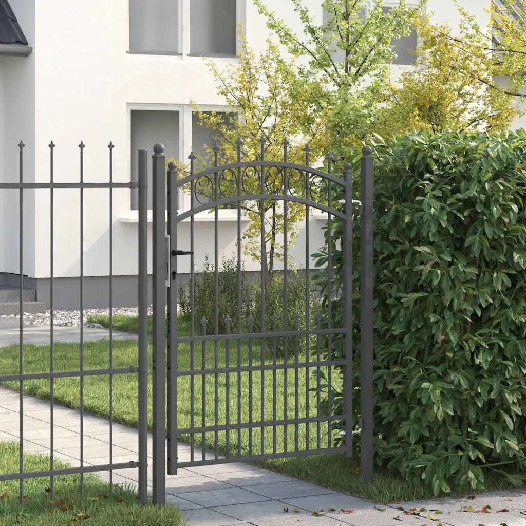 Cancello della recinzione con punte EMMEN 170 x 100 cm 42009005