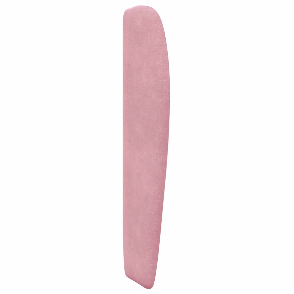 Orecchia della Testata Rosa 80 x 23 x 6 cm Velluto 346575