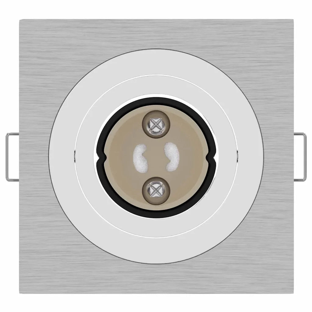 Spotlight 12 pz Argento 9 x 9 x 2 cm Alluminio CFW4172383