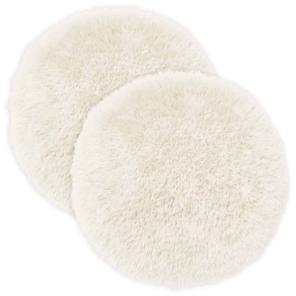 Federa 2 pcs HEERLEN Bianco Ø 40 cm Fleece PV 922419