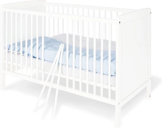 Culla per Bambino 'Robin' - Culla per Bambino - Altezza Regolabile - 124cm x 66cm x 87cm