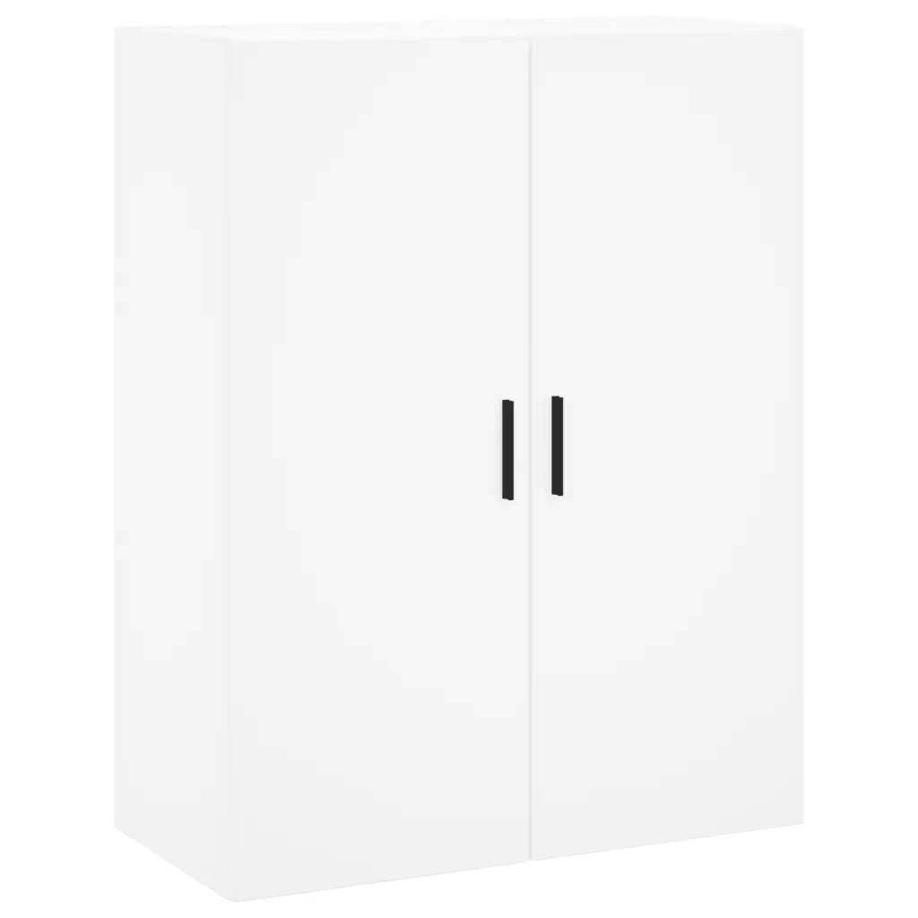 Credenza | Madia | Buffet da pranzo | Armadio da pranzo Bianca 69,5x34x180 cm in Legno Multistrato