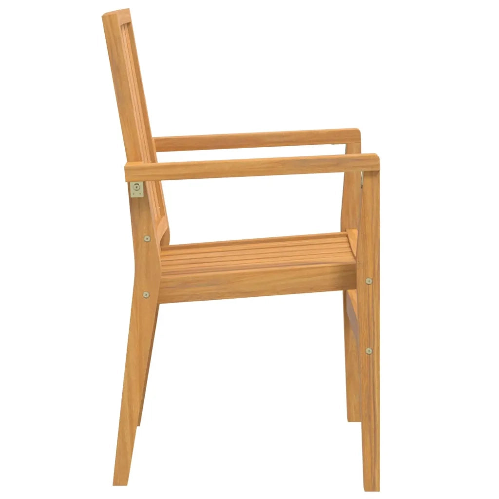 Set da Pranzo per Giardino 5 pz in Legno Massello di Teak 3157917
